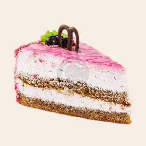 Pink mousse cake